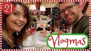 Vlogmas Day 21 | Festive Afternoon Tea at the Dorchester London | KrispySmore | Dec 2017