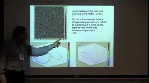 Multiscale dual-Harmonic Analysis of Digital Data Bases (Matrices)