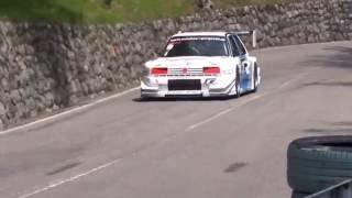 47 Verzegnis Sella Chianzutan HILLCLIMB 2016 Carlsson Mercedes SLK 340 and CRASH Karl Schagerl 630HP