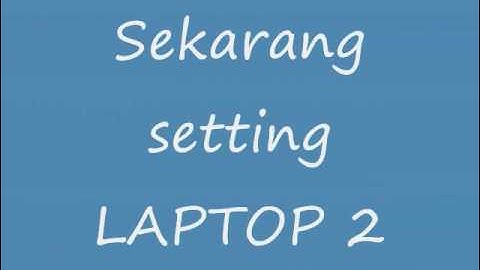 Sharing Data dengan Jaringan Peer to Peer menggunakan Kabel Cross Over