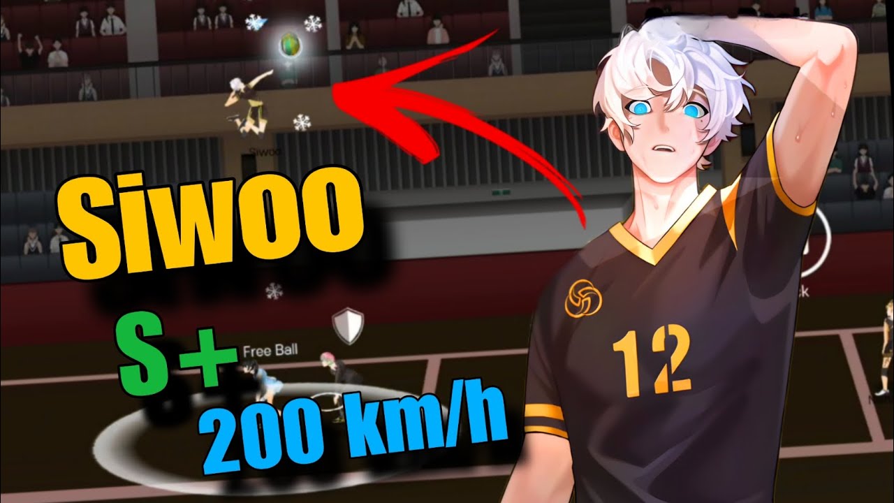 Siwoo Baek S+ Wing spiker Highlights || Speed - 200 km/h || The spike cross