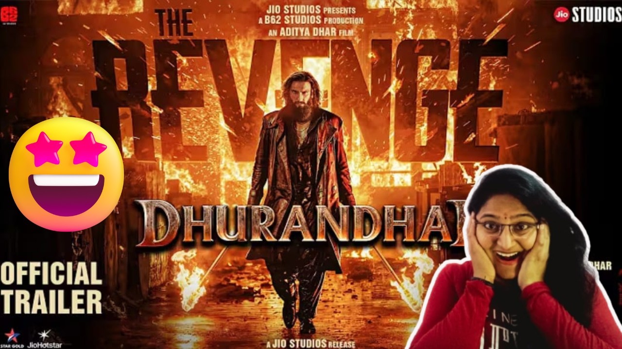 DHURANDHAR THE REVENGE OFFICIAL TRAILER REACTION | RANVEER SINGH | ADITYA DHAR | MARCH 19 2026