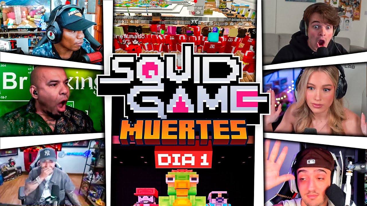 TODAS LAS MUERTES DEL DIA 1 | SQUID CRAFT 4 | KARMA PLUS