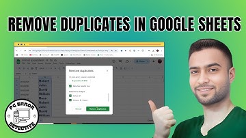 How to Remove Duplicates in Google Sheets (Quick Tutorial)