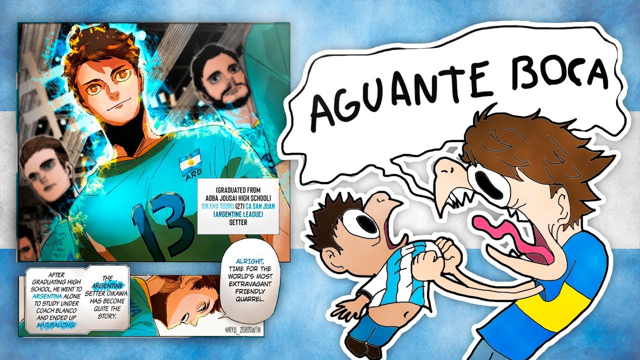 Oikawa es Argentino y de Boca 🇦🇷