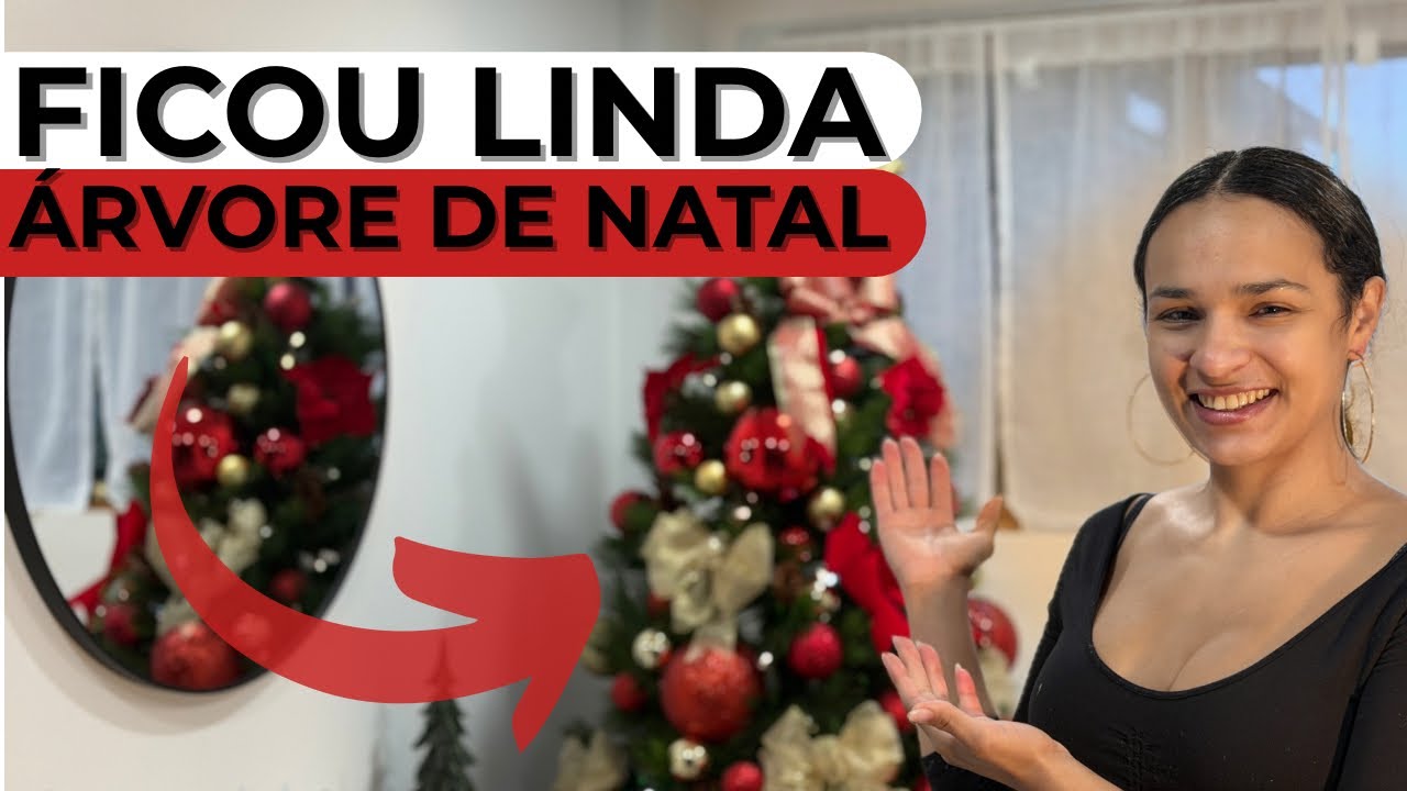 Montando minha árvore de Natal 🎄 | DICAS PARA DEIXAR SUA ÁRVORE MAIS CHEIA E NATURAL✨