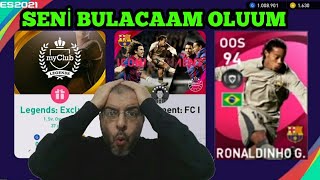 İKON RONALDİNHO AVI BAŞLASIN - PES 2021 İCONİC MOMENT TOP AÇILIMI