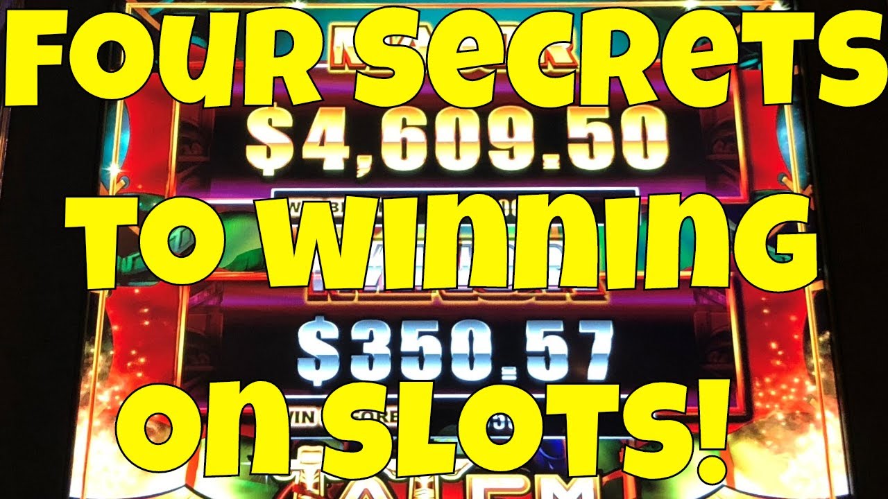 What is the secret to slot machines?