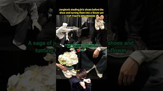 Junkook Making Flower Pot Of Jins Shoes I Love This Duo bts jk jin shorts youtubeshorts