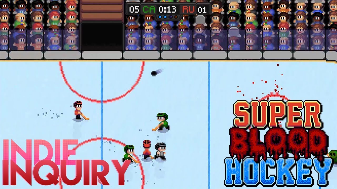 Super Blood Hockey review - The 8-Bit 'Hockey Simulator' Game!