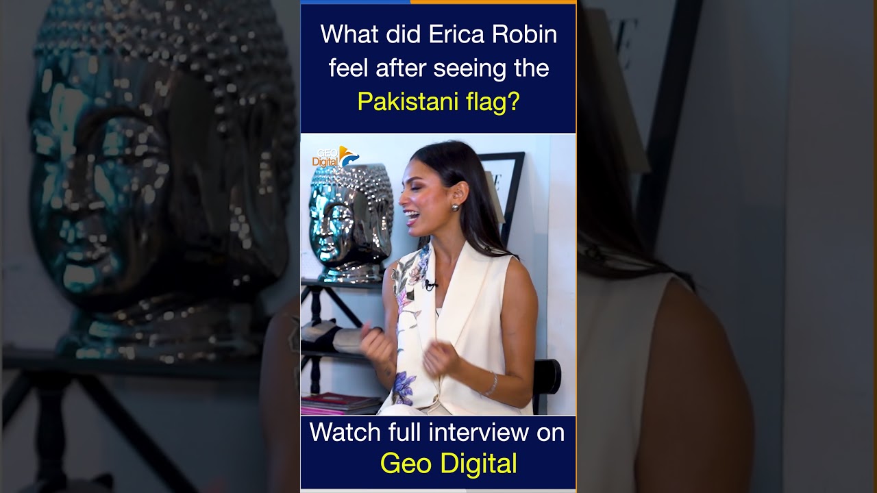 Реакция Эрики Робин на появление пакистанского флага