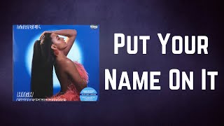 Mabel - Put Your Name On It (Lyrics)