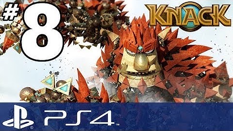 Knack Walkthrough - PART 8 - Stealth Knack (PS4 Gameplay w/ Commentary)