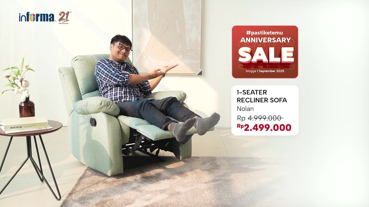 Waktunya rebahan nyaman maksimal! 😍