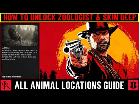 Red Dead Redemption 2 Zoologist & Skin Deep - All Animal Locations Guide