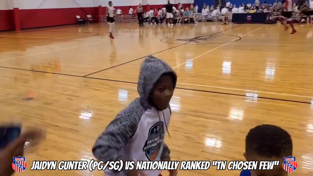 Jaidyn Gunter Lady Flash Takes On Nationally Ranked TN Chosen Few   AAU Nationals World Games