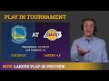 Lakers vs. Warriors Play-In Preview: Prediction, Analysis, Final Score | NBA Play-In Tournament