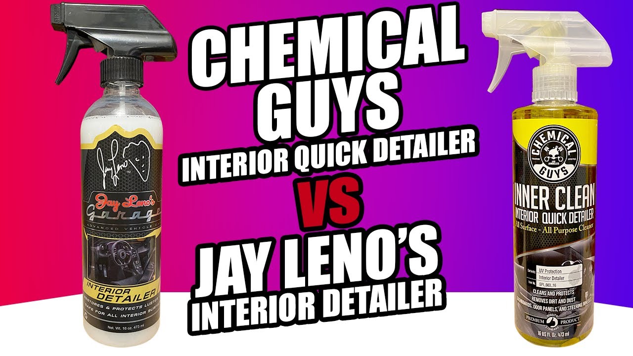 Chemical Guys Inner Clean Interior Quick Detailer Vs. Suds Lab D3