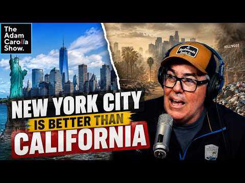 Adam Carolla's SHOCKING Realization About New York: It's BETTER Than California!