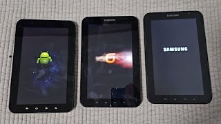 Galaxy Tab 7.0 Boot test (SK LTE-A Boot Animation, KT olleh Boot Animation) #galaxy #SK #KT
