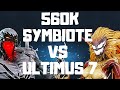 560k symbiote vs ultimus 7 difficult 5  marvel strike force