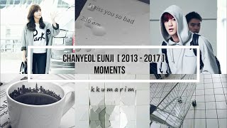Chanyeol EXO - Eunji APINK Moments ( 2013 - 2017 ) 'Chanji'