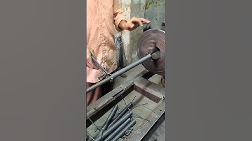 Turning Process of Springs Making #shorts