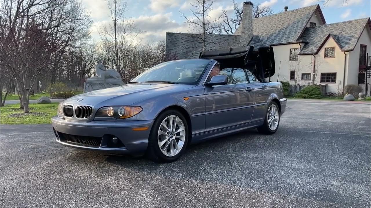 2004 BMW 330ci E46 Convertible Top Operation YouTube