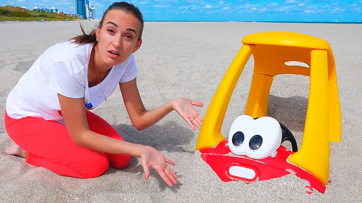 Vlad and Mommy take a rest at sea - Funny stories for kids