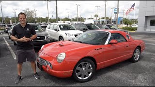 Is the 2002 Ford Thunderbird the MOST underrated convertible sports car?