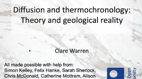 Diffusion and thermochronology...  Theory and geol...