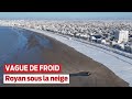 Neige En Charente Maritime Royan Vue Du Ciel