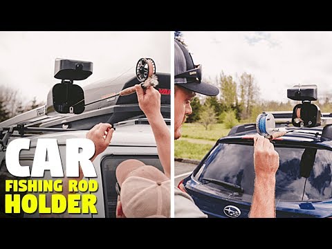 Car Fishing Rod Holder  Rooftop Mounting Fishing Rod Holder 