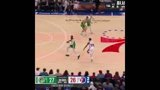VJ Edgecombe with a NASTY fastbreak slam! Hopefully the 76ers can extend the series.