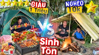 Thử Thách 24h Cắm Trại Sinh Tồn 1 Sao Với 5 Sao Nhiều Điều Bất Ngờ Cùng Thánh Xàm