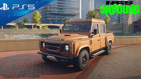 Need for Speed Unbound (PS5) Car Customization Gameplay | Land Rover Defender