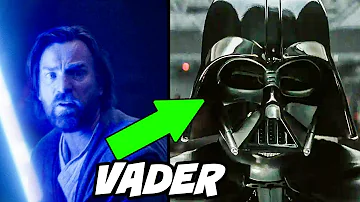 ¿Cómo es que Obi-Wan no sabía que Vader estaba vivo?