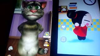 Talking Tom 2 Vs Talking Pucca Gameplay Día
