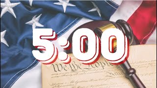 5 min Countdown Timer Patriotic