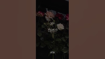 وَاستَغفِرُوا اللَّهَ إِنَّ اللَّهَ غَفورٌ رَحيمٌ | سورة المزمل | القارئ شريف مصطفى #quran