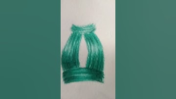 How to color silk (fabric rendering) | #shorts