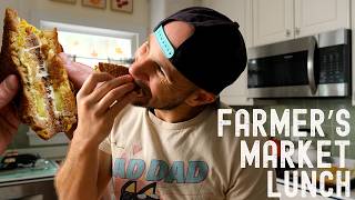 What I Made For Lunch With My Farmer's Market Haul | The Tomato Grilled Cheese