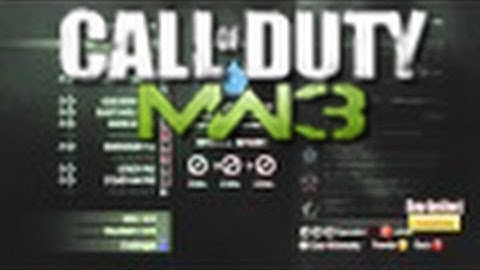 Modern Warfare 3: Create a Class: ALL GUNS, ATTACHMENTS, KILLSTREAKS, PERKS, (COD MW3) Emblems