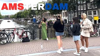 4K HDR AMSTERDAM 2023 Lost in the Streets of Amsterdam on Foot Netherlands Walking Tour 🇳🇱 by Mr Walking 1,056 views 5 months ago 1 hour, 15 minutes