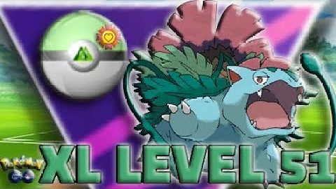 Lvl 51 XL VENUSAUR Gets 5-0 Winstreak in MASTER League! 🌳Pokemon Go🌲Go Battle League🌴