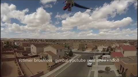 Rctimer brushless Gimbal ( EDITED VERSION SHOWING SETUP ) Mikrokopter Hexa