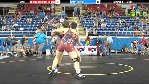Junior 220 - ThomasSamuel Eagan (New York) vs. Cor...