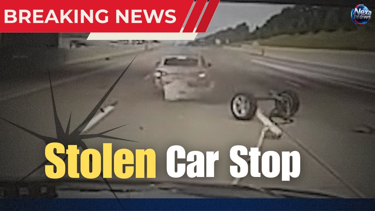 🚨 Breaking News: Michigan Police Use Grappler Device to Stop Stolen Car ...