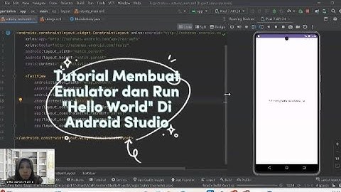 Tutorial Membuat Emulator dan Run Hello World Di ANDROID STUDIO