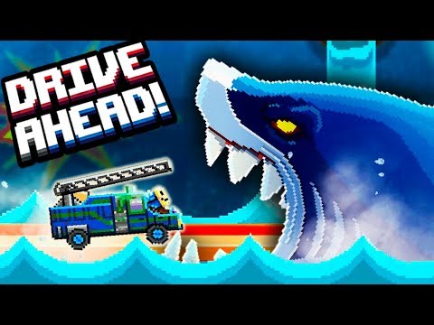 Видео: Drive Ahead АТАКА ГИГАНТСКОЙ АКУЛЫ! Сразился с БОССОМ и Выиграл НОВУЮ ТАЧКУ ХОТ ВИЛС